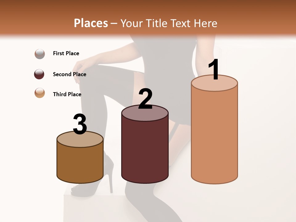 Temptress Long Bosom PowerPoint Template