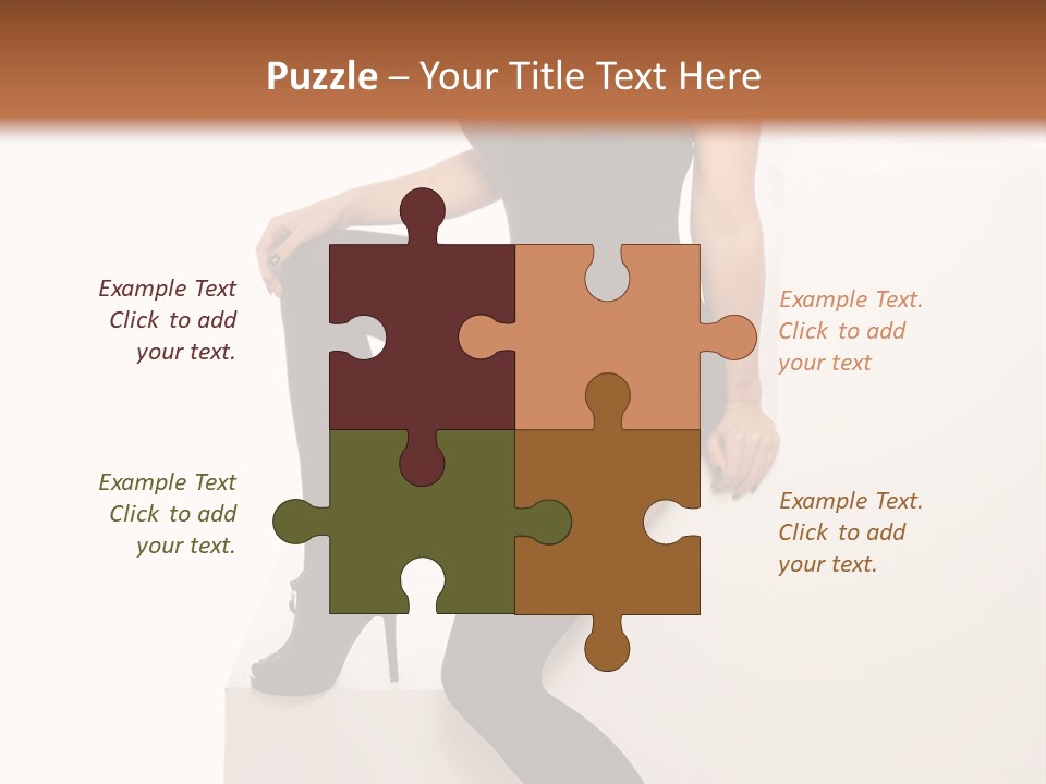 Temptress Long Bosom PowerPoint Template