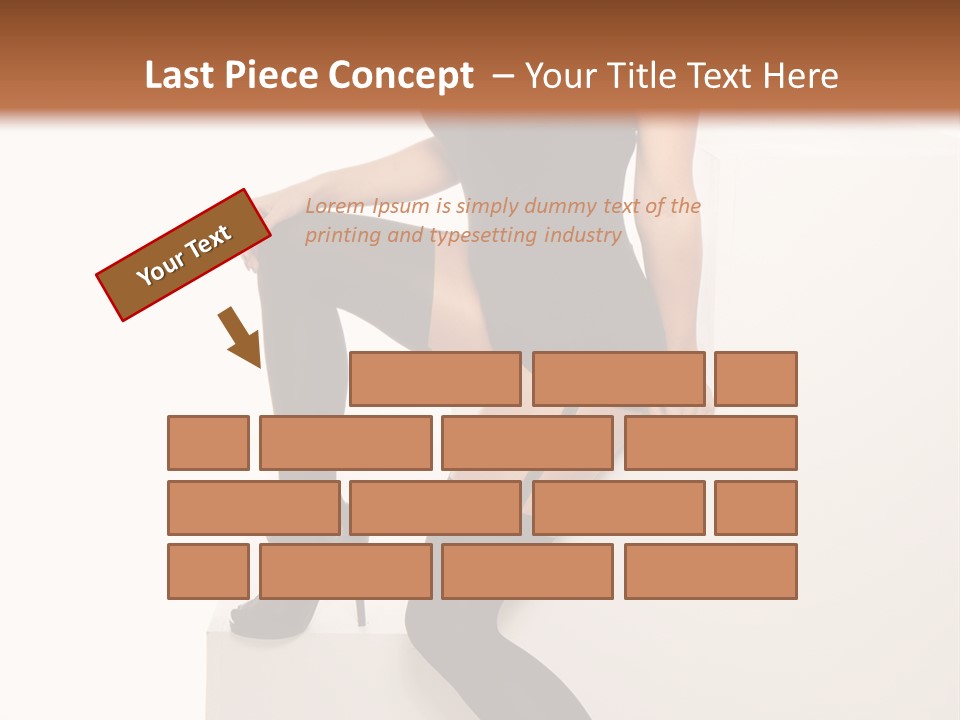 Temptress Long Bosom PowerPoint Template