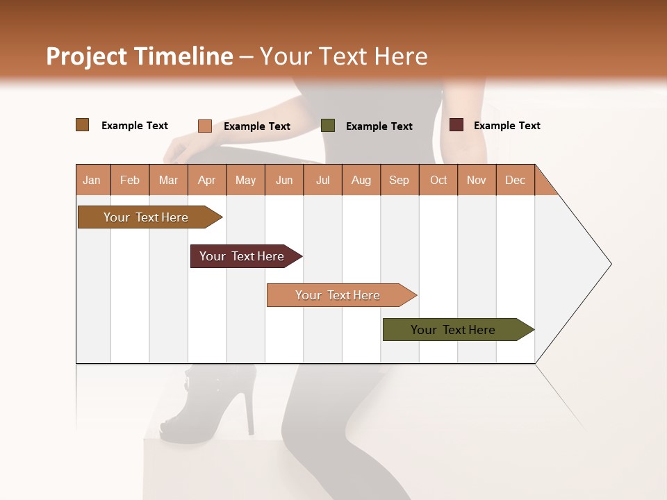 Temptress Long Bosom PowerPoint Template