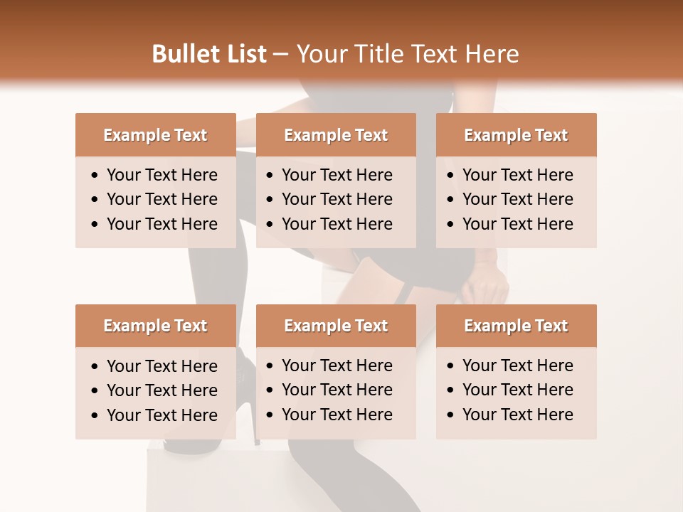 Temptress Long Bosom PowerPoint Template