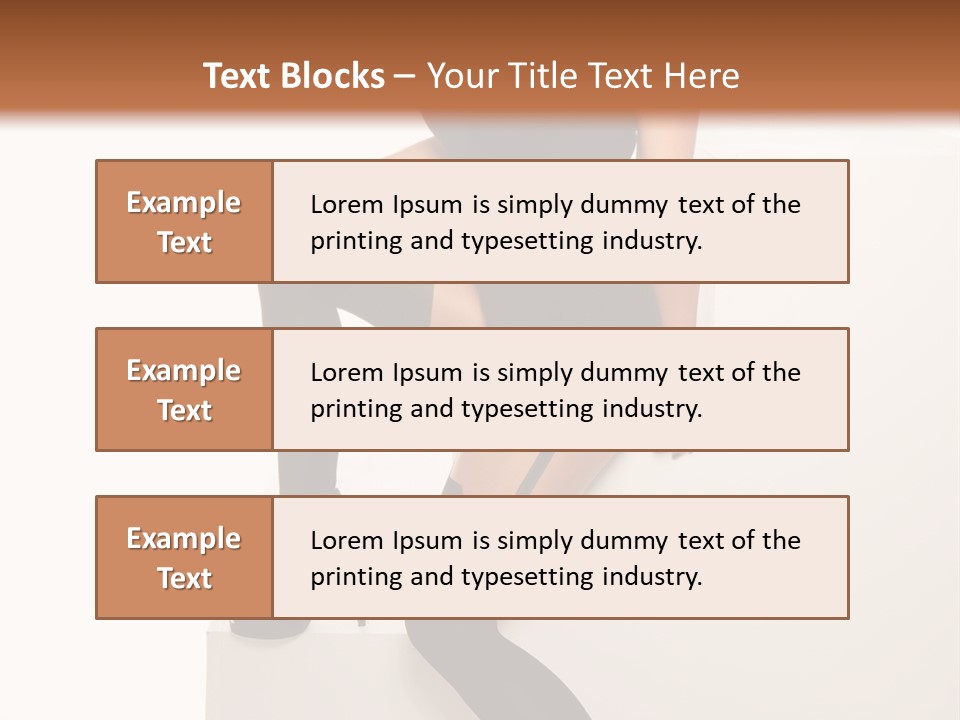 Temptress Long Bosom PowerPoint Template