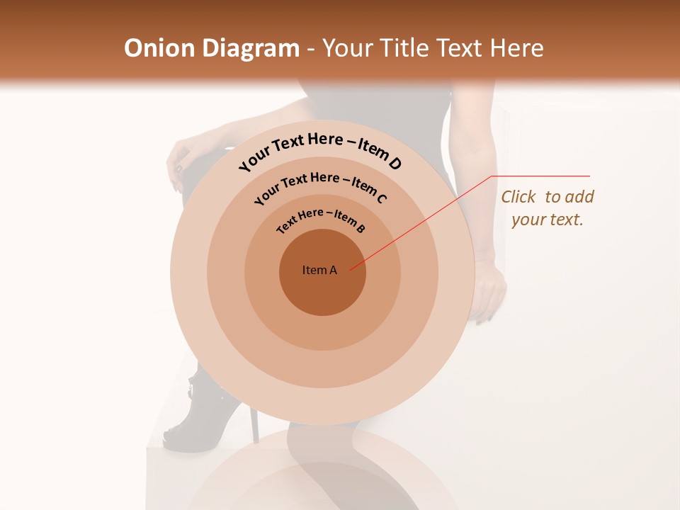 Temptress Long Bosom PowerPoint Template