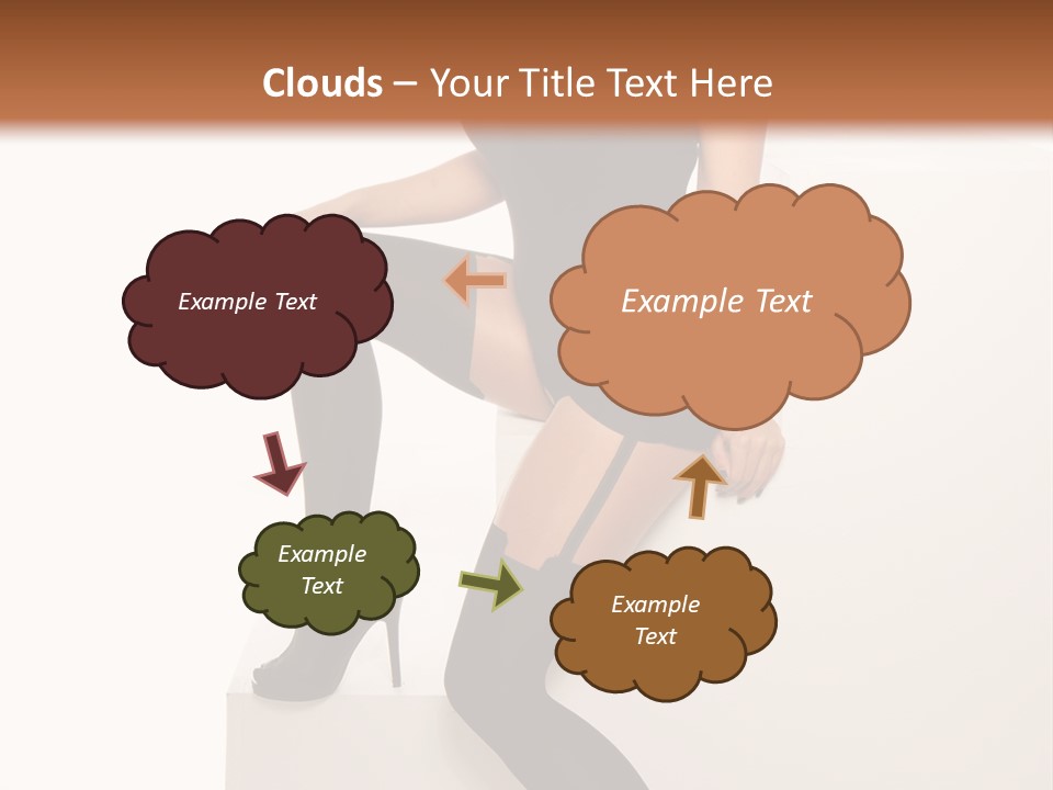 Temptress Long Bosom PowerPoint Template