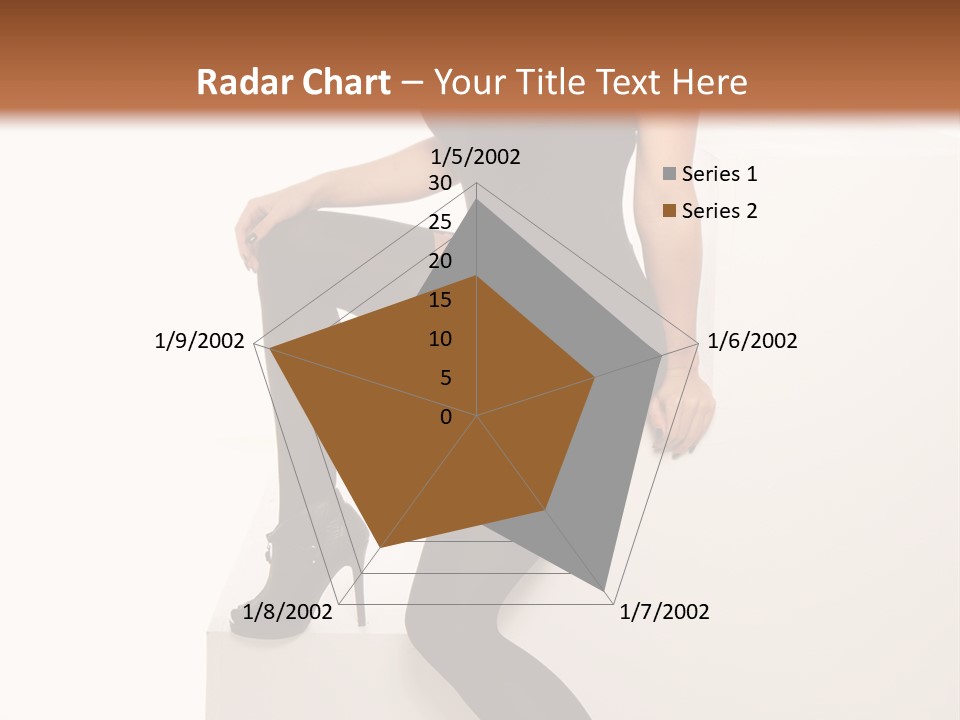 Temptress Long Bosom PowerPoint Template