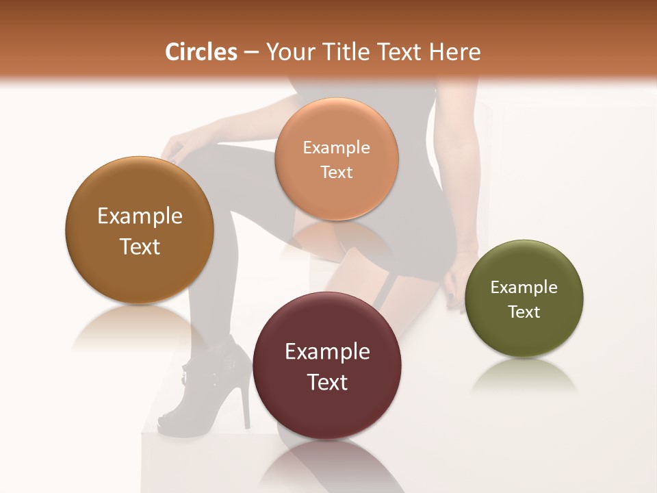 Temptress Long Bosom PowerPoint Template