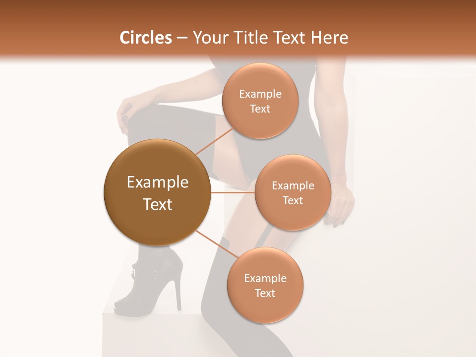 Temptress Long Bosom PowerPoint Template