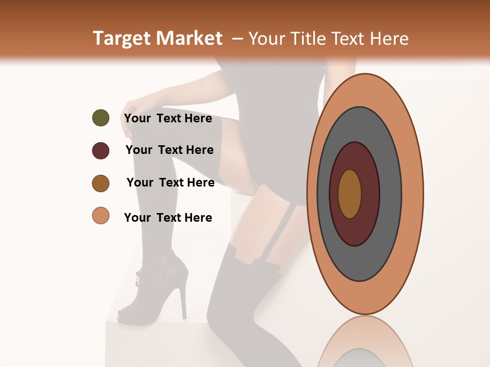 Temptress Long Bosom PowerPoint Template