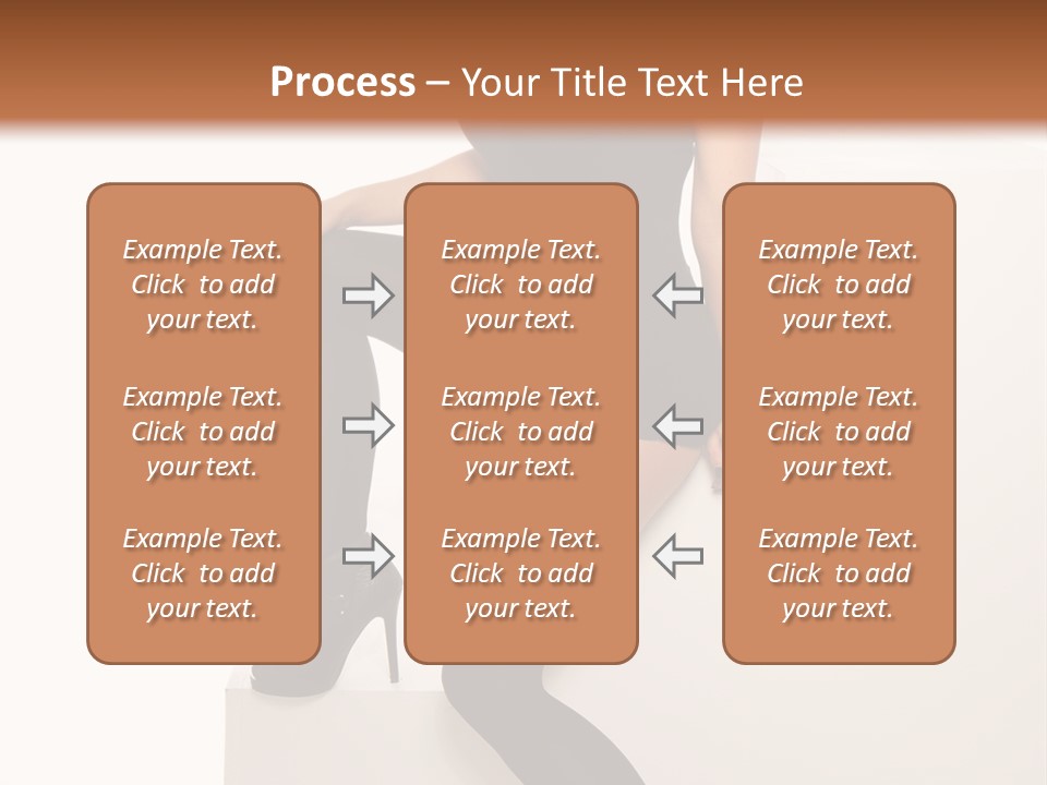 Temptress Long Bosom PowerPoint Template