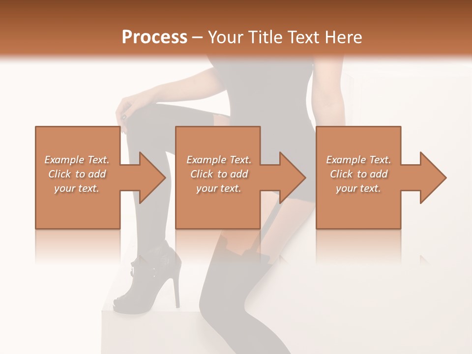 Temptress Long Bosom PowerPoint Template