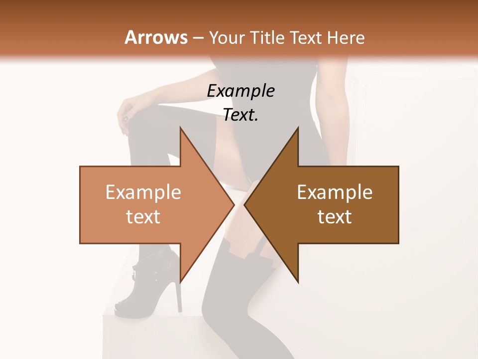 Temptress Long Bosom PowerPoint Template