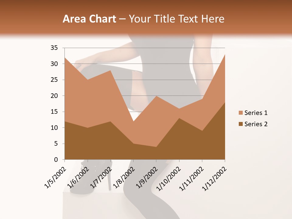 Temptress Long Bosom PowerPoint Template