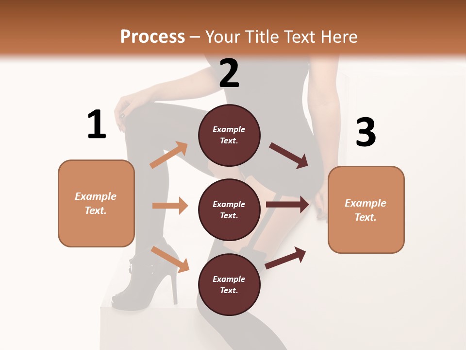 Temptress Long Bosom PowerPoint Template