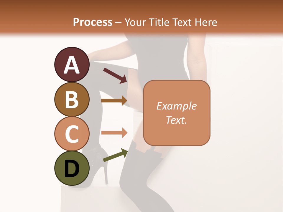 Temptress Long Bosom PowerPoint Template