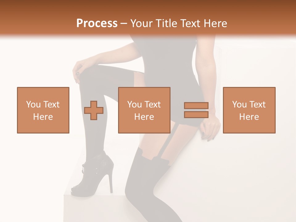 Temptress Long Bosom PowerPoint Template