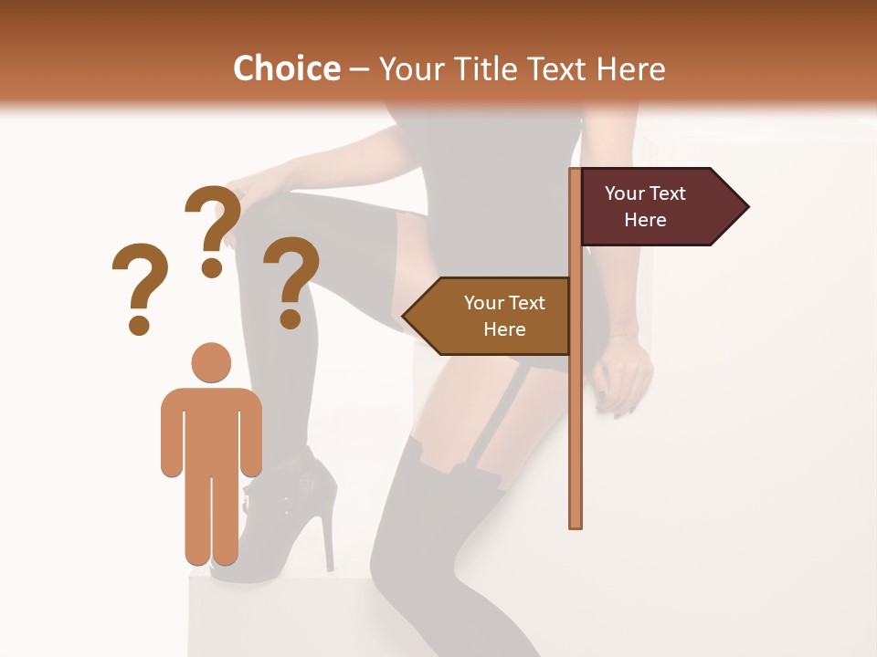 Temptress Long Bosom PowerPoint Template