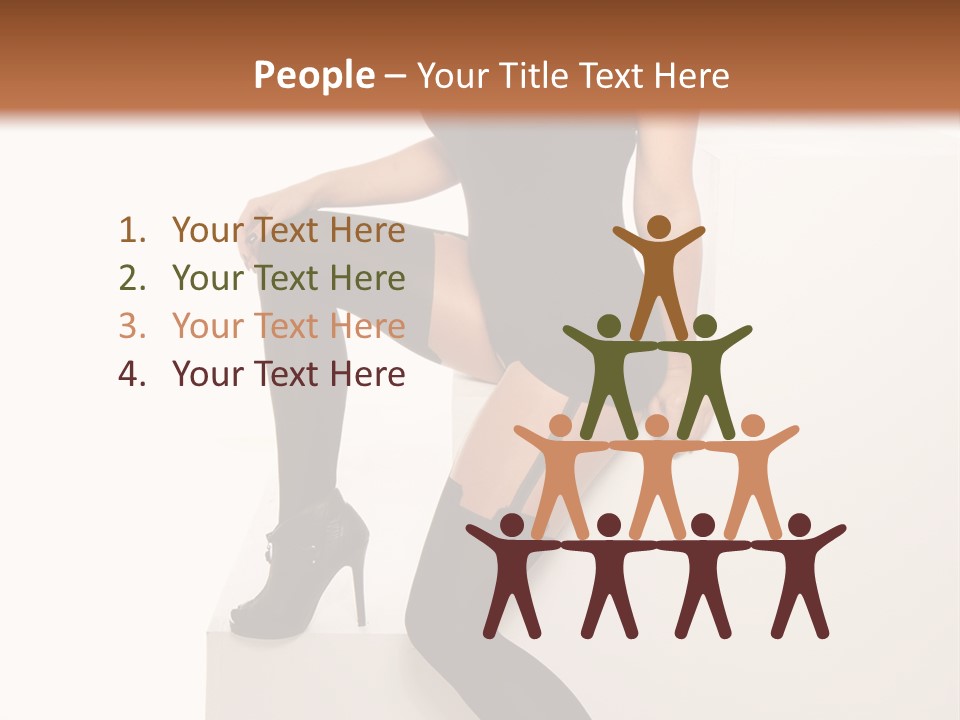 Temptress Long Bosom PowerPoint Template