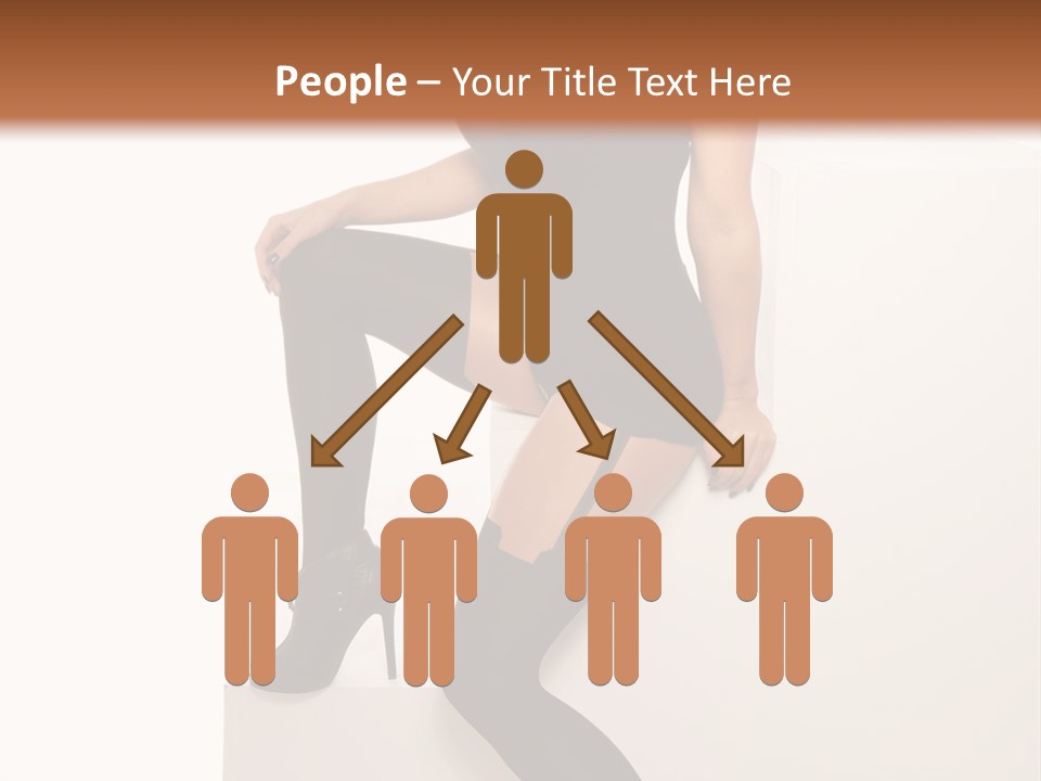 Temptress Long Bosom PowerPoint Template