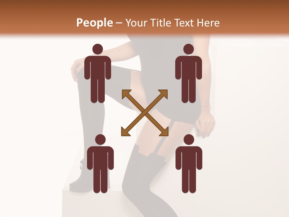 Temptress Long Bosom PowerPoint Template