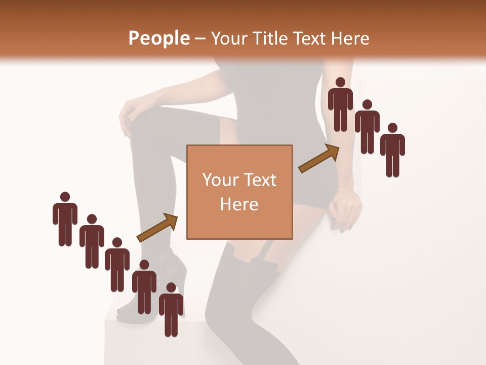 Temptress Long Bosom PowerPoint Template