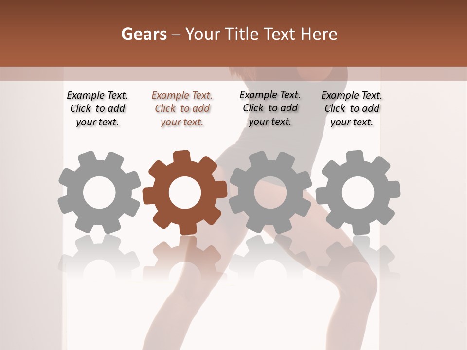 Ass Female Seductive PowerPoint Template