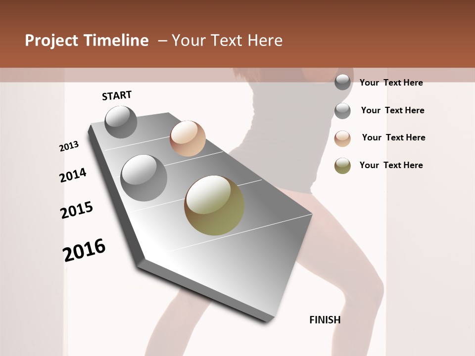 Ass Female Seductive PowerPoint Template