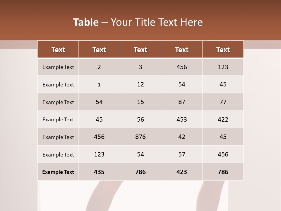 Ass Female Seductive PowerPoint Template