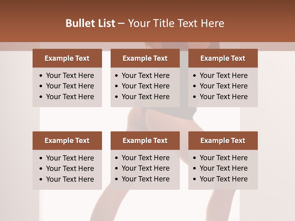 Ass Female Seductive PowerPoint Template