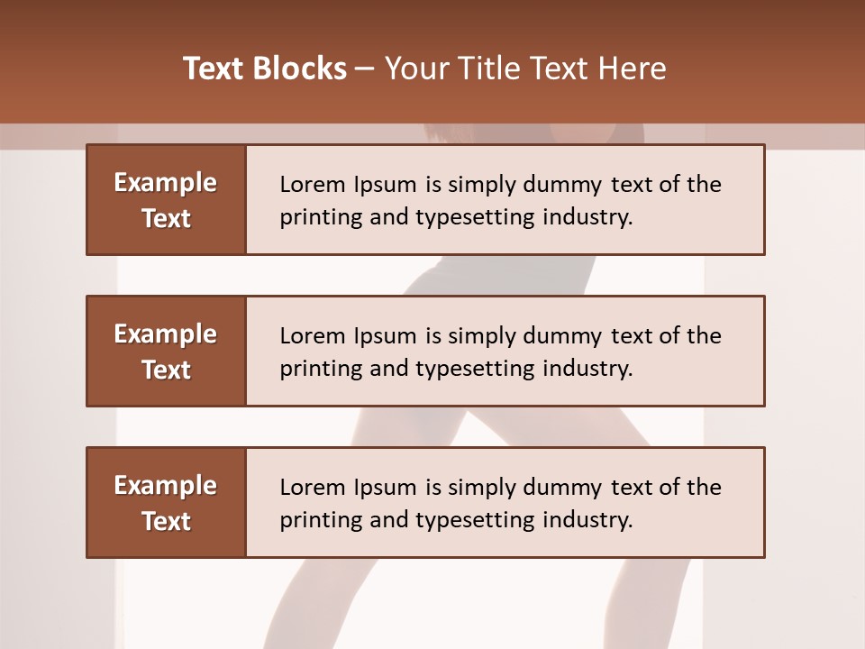 Ass Female Seductive PowerPoint Template