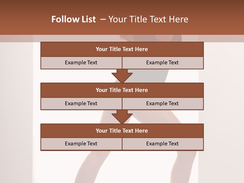 Ass Female Seductive PowerPoint Template