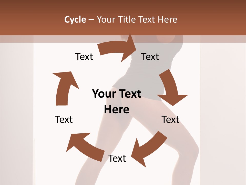 Ass Female Seductive PowerPoint Template
