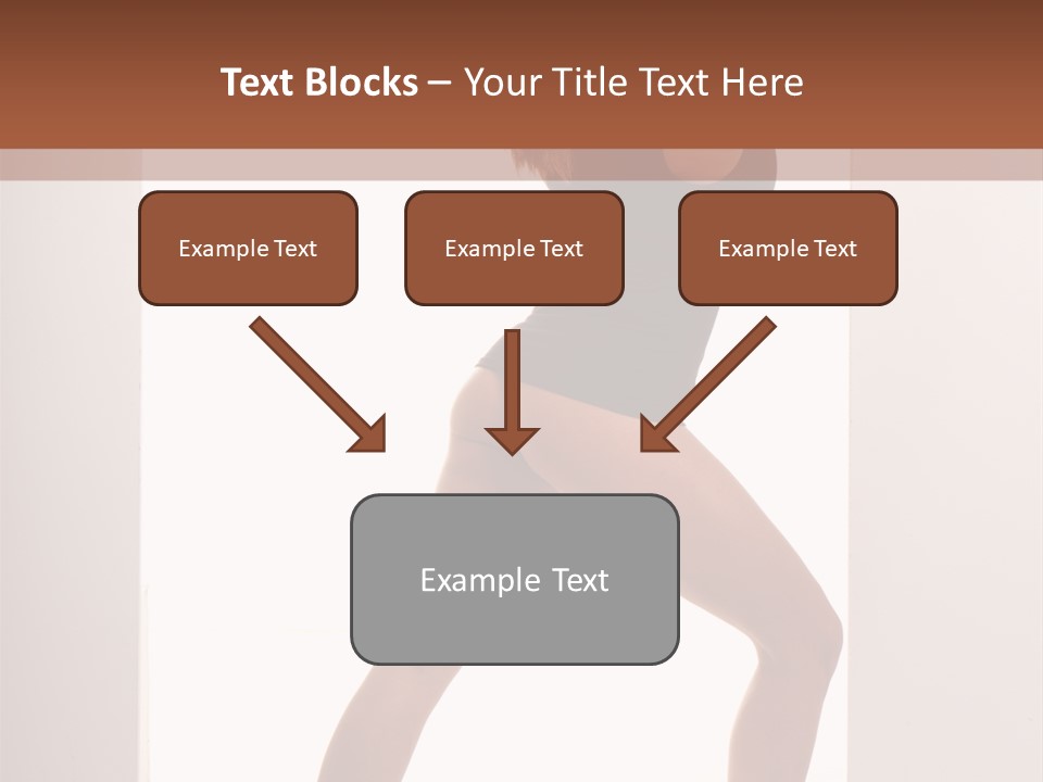 Ass Female Seductive PowerPoint Template