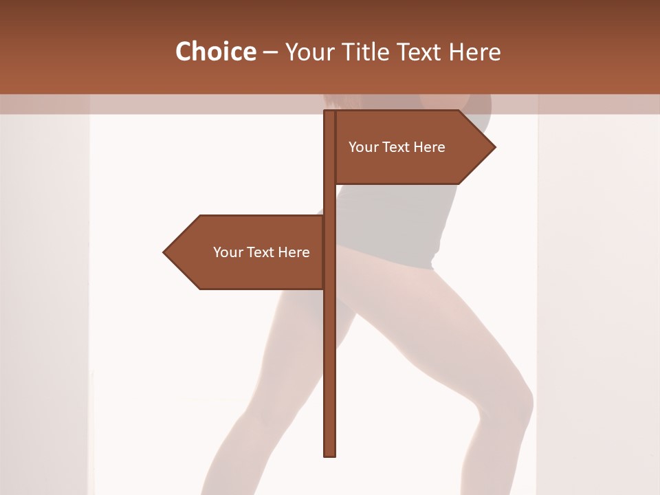 Ass Female Seductive PowerPoint Template