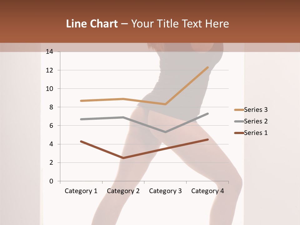 Ass Female Seductive PowerPoint Template
