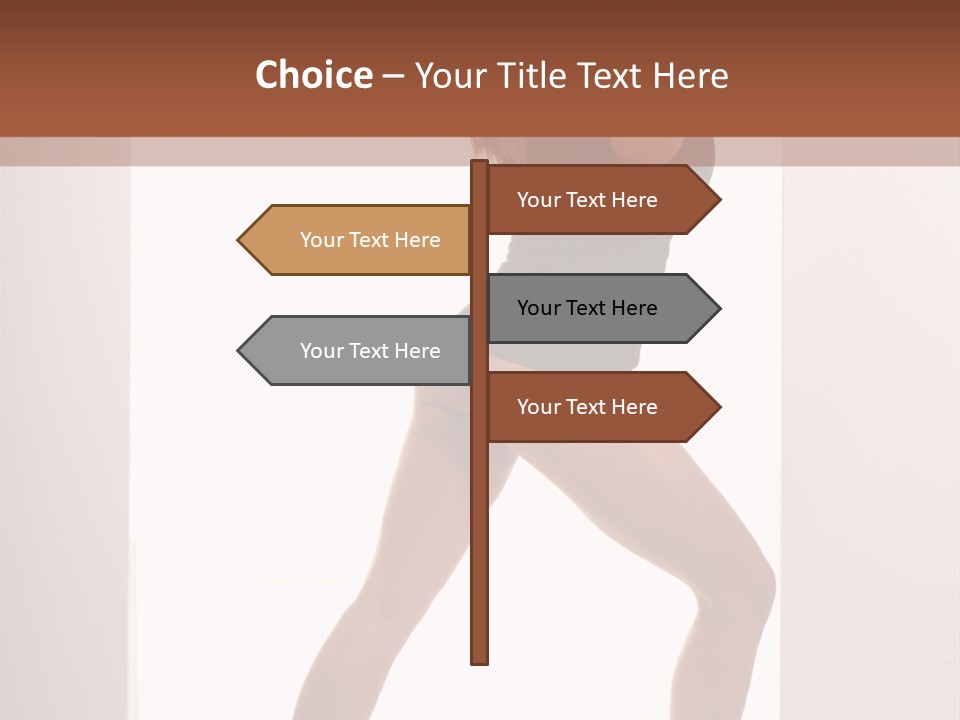 Ass Female Seductive PowerPoint Template
