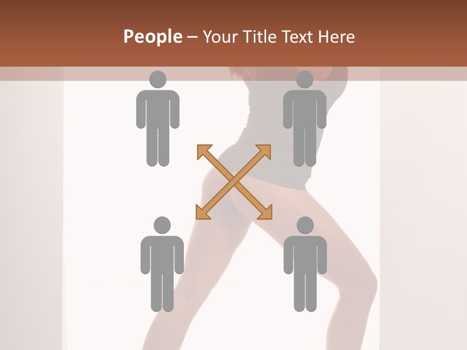 Ass Female Seductive PowerPoint Template