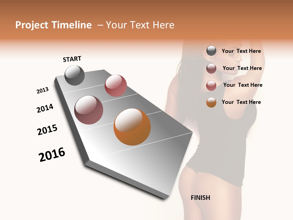 Butt Y Glamour PowerPoint Template