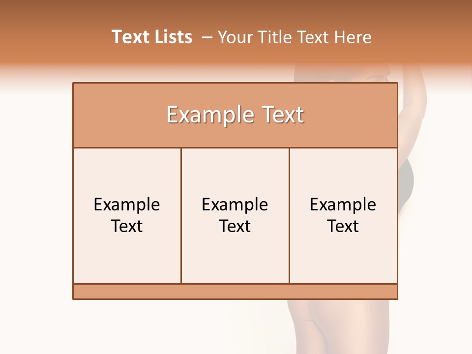 Butt Y Glamour PowerPoint Template