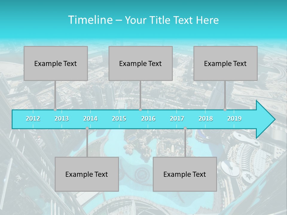 Hotel Rich Uae PowerPoint Template