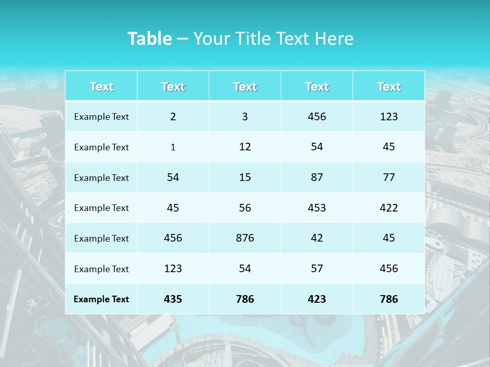 Hotel Rich Uae PowerPoint Template