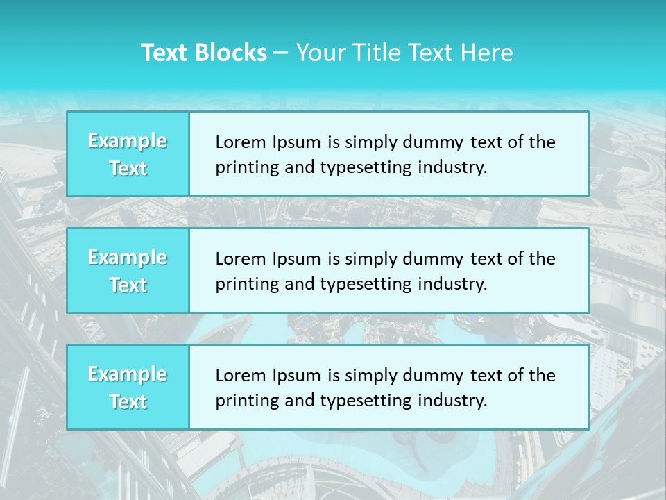 Hotel Rich Uae PowerPoint Template