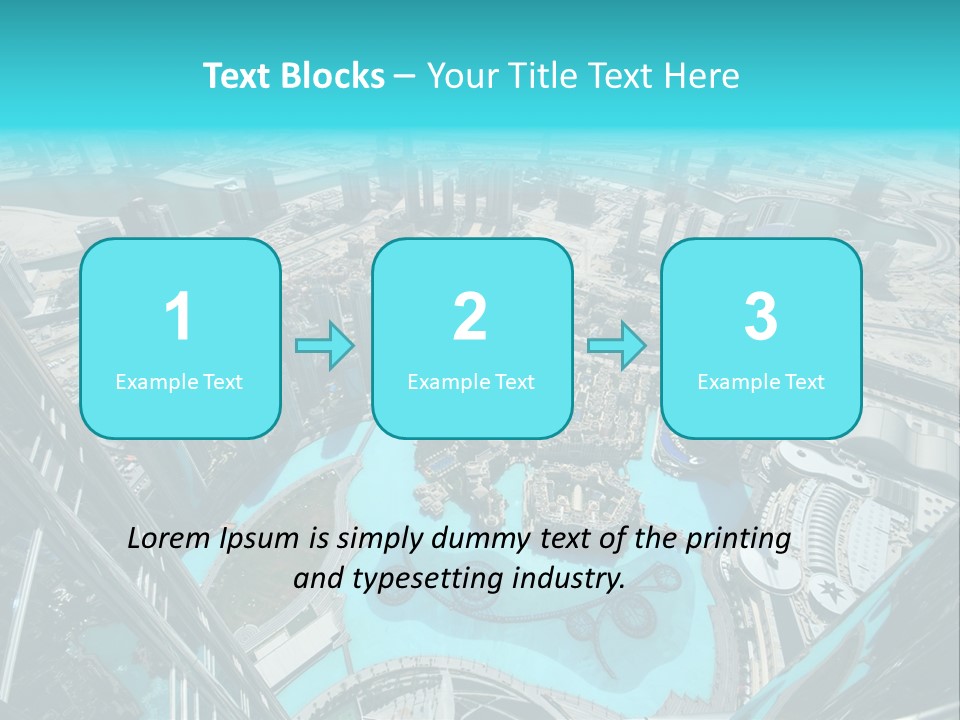 Hotel Rich Uae PowerPoint Template
