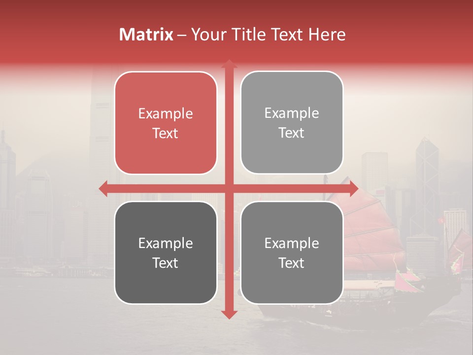 Hong Kong Structure Travel PowerPoint Template