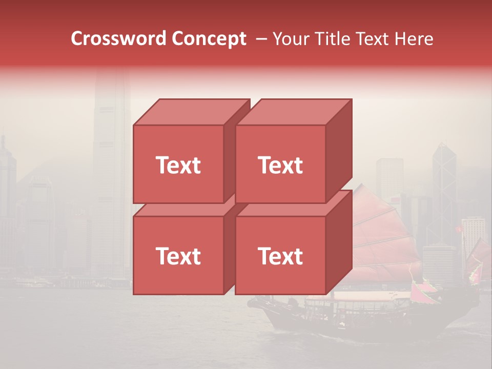 Hong Kong Structure Travel PowerPoint Template