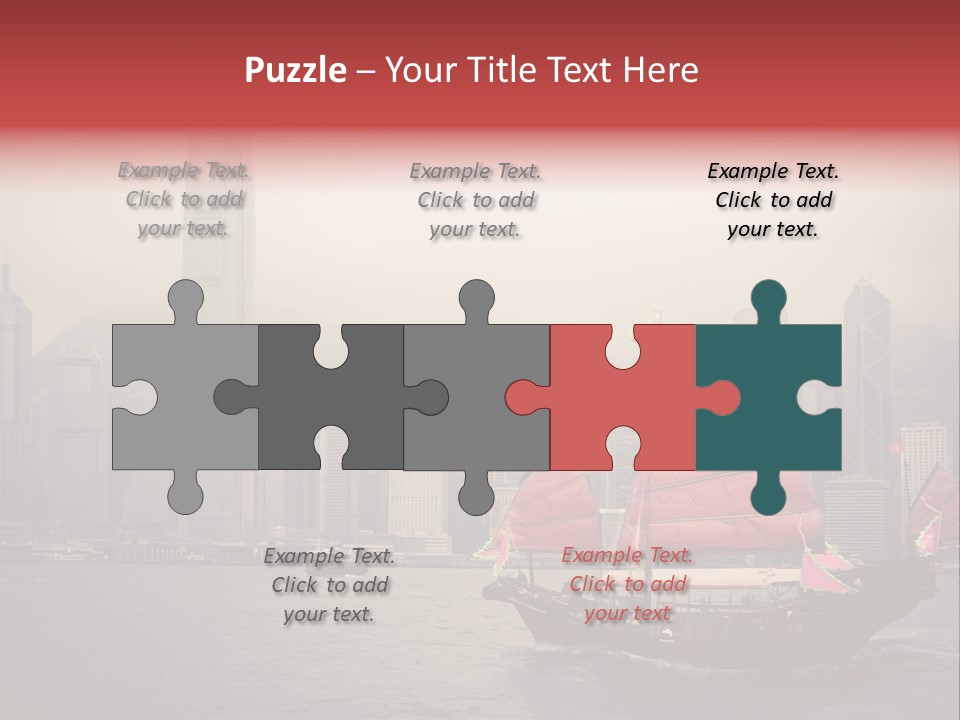 Hong Kong Structure Travel PowerPoint Template