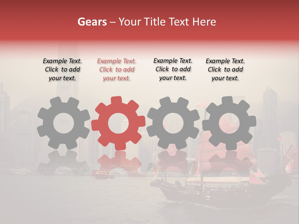 Hong Kong Structure Travel PowerPoint Template