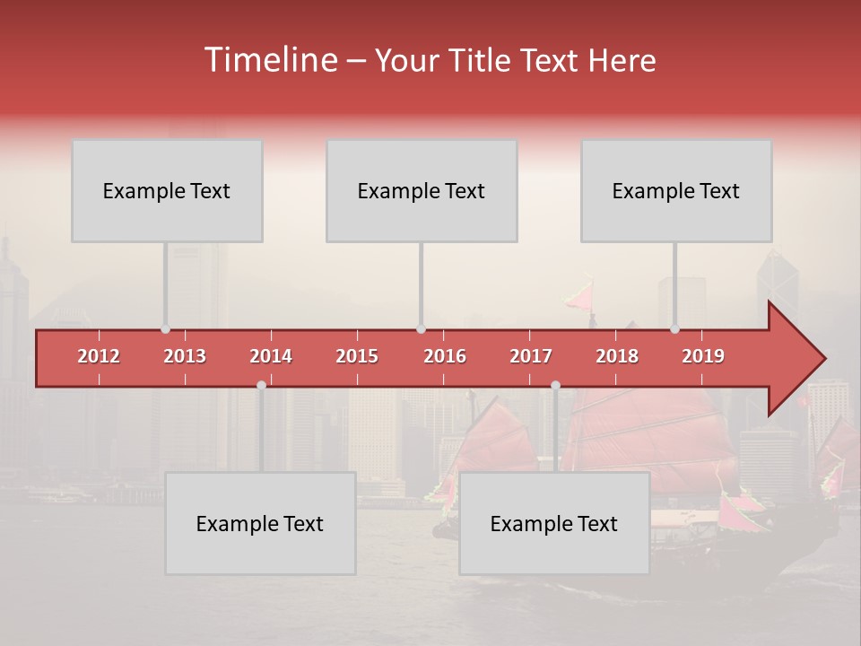 Hong Kong Structure Travel PowerPoint Template
