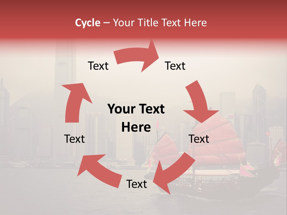 Hong Kong Structure Travel PowerPoint Template