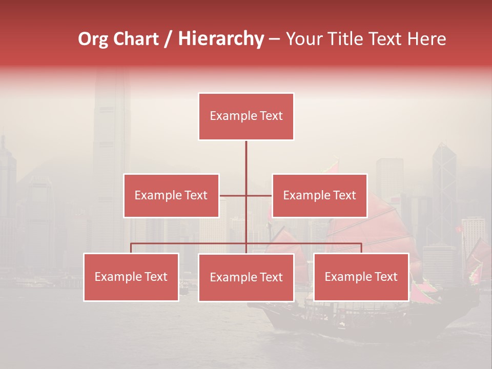 Hong Kong Structure Travel PowerPoint Template