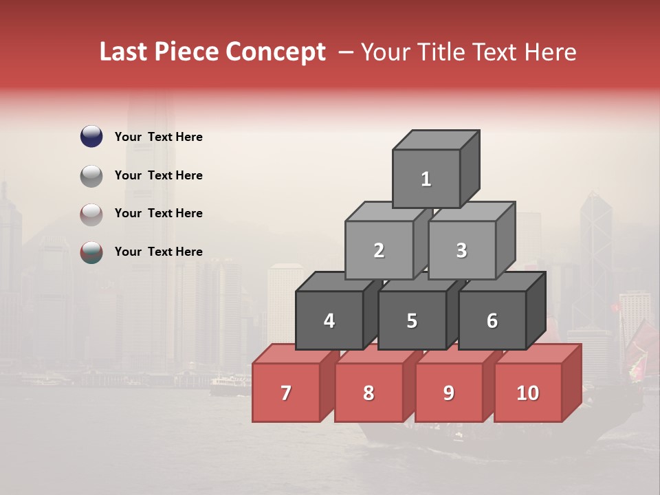 Hong Kong Structure Travel PowerPoint Template